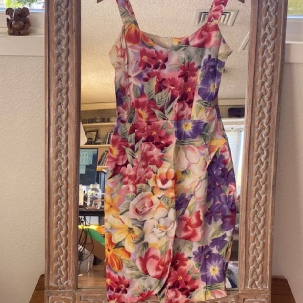 Hawaiian Floral Dress